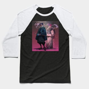 Blue Eye Samurai Baseball T-Shirt